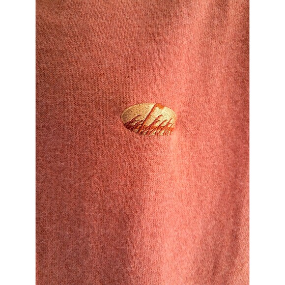 Peter Scott Men’s Scottish Wool Angora V Neck Sweater Size 44 Large Salmon - Picture 3 of 8